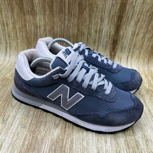 New Balance Mens Navy & Light Grey Lace-Up Sneakers